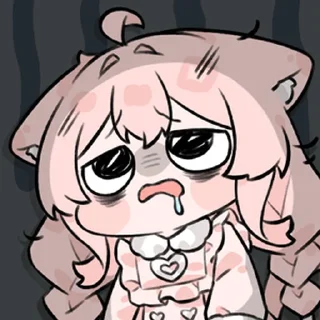🧼 emoji 粉猫H46 @zhaxia_cn Telegram sticker 19 of 48