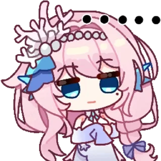 😮 emoji 阿蕊娅表情 @zhaxia_cn Telegram sticker 13 of 16