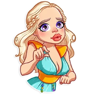 😏 emoji tgirl -> 18+ (@sissychannels) Telegram sticker 9 of 27