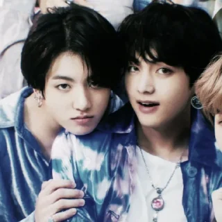 🖤 emoji @Kittcnpaws's TaeKook ༉‧₊˚. Telegram sticker 13 of 26