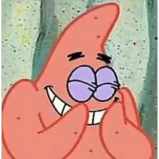 🤭 emoji Patrick Telegram sticker 8 of 115