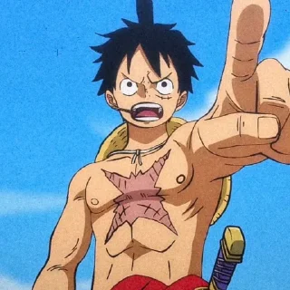 Sticker from ★!¡ Luffy – @LEVIOSAASTICKER
