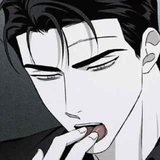 🖤 emoji jin @stickermanhwahua Telegram sticker 14 of 15