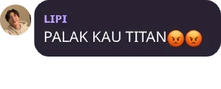 😡 emoji punya PU Telegram sticker 9 of 45