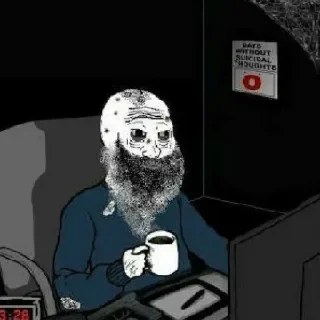 👴 emoji DOOMER JOHAN Telegram sticker 21 of 113