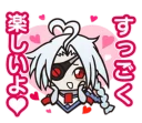 😈 emoji BLAZBLUE Telegram sticker 1 of 40