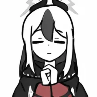 😇 emoji 鬼方カヨコ @tsugumi42 Telegram sticker 14 of 41