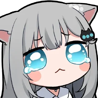 😭 emoji 大小姐的好朋友们 Telegram sticker 19 of 34