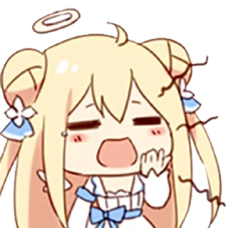 🛏 emoji 是沙月月 By.匣子 @limeSticker Telegram sticker 10 of 85