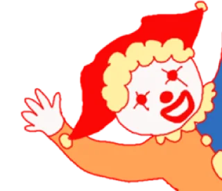😎 emoji clown @inshanity Telegram sticker 6 of 10