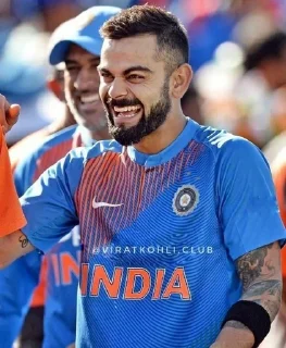 ❤️ emoji Virat Kohli @IPLFansKerala Telegram sticker 24 of 115