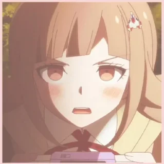 🌸 emoji Chiaki @anime_stickerspack Telegram sticker 20 of 40