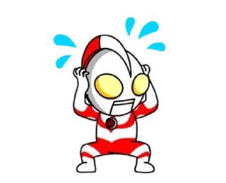 Sticker from Ultraman Animation