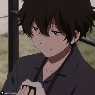 ⛰️ emoji Oreki-san Telegram sticker 5 of 14