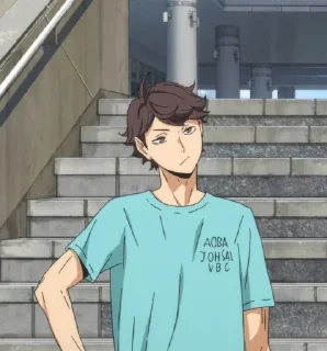 Sticker from Oikawa @stickergojo