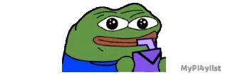 Sticker from pepe
