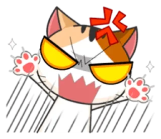 🐈 emoji cheerful kitten w/@sugarcunt Telegram sticker 20 of 120
