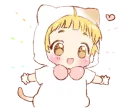 ☺️ emoji Boy of a cat ear @stickerscar Telegram sticker 10 of 40