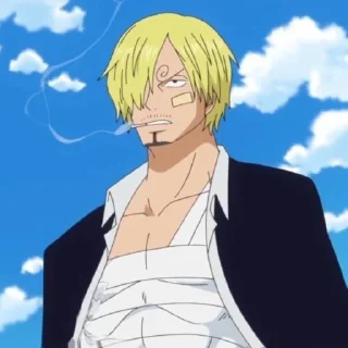 🚬 emoji Sanji — @stikeranimee @hitclousia Telegram sticker 14 of 30