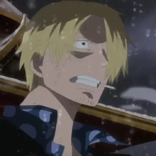 🚬 emoji Sanji — @stikeranimee @hitclousia Telegram sticker 9 of 30