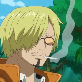 🚬 emoji Sanji — @stikeranimee @hitclousia Telegram sticker 16 of 30