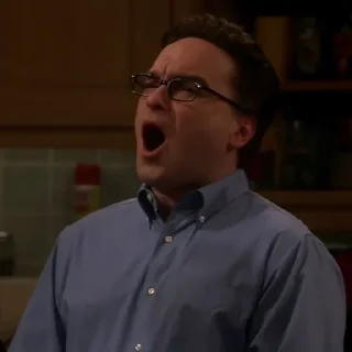 🤯 emoji Big Bang Theory Telegram sticker 24 of 50