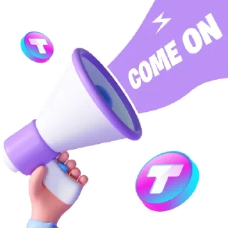 🤝 emoji TIP TOKEN Telegram sticker 8 of 9