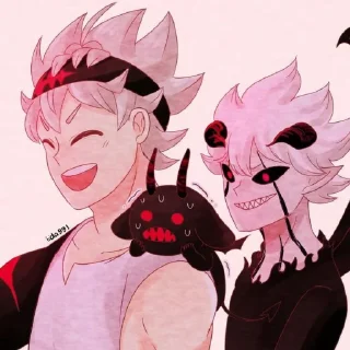 🍀 emoji Liebe @ブラッククローバー Telegram sticker 7 of 45