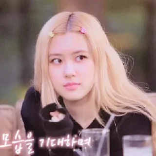 🐝 emoji ✶˚. 로제 V.5҂  @Califorinia ᝰ Telegram sticker 12 of 45