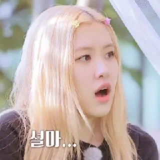 🐝 emoji ✶˚. 로제 V.5҂  @Califorinia ᝰ Telegram sticker 7 of 45