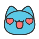 🐮 emoji 貓貓蟲-咖波 表情貼  @SeanChannel Telegram sticker 11 of 40