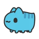 🐮 emoji 貓貓蟲-咖波 表情貼  @SeanChannel Telegram sticker 17 of 40