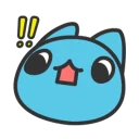 🐮 emoji 貓貓蟲-咖波 表情貼  @SeanChannel Telegram sticker 8 of 40