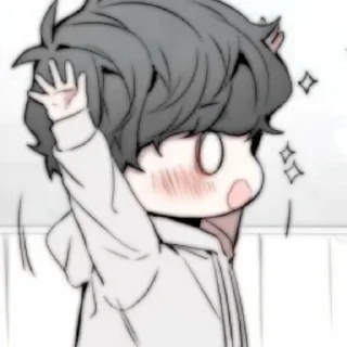 🍥 emoji 𐚁. little haebom ⋆ִ  ֺ@Cupidreams .𐚁 Telegram sticker 17 of 30