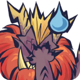 🔳 emoji MonsterHunter →@whitefatalisbot Telegram sticker 23 of 120