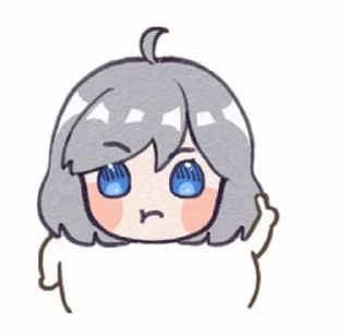 🖕 emoji 星瞳动态贴纸包 Telegram sticker 21 of 50