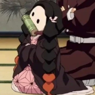 Sticker from nezuko