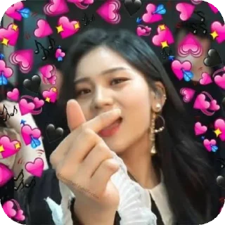💅 emoji Gfriend set sticker meme Telegram sticker 8 of 87