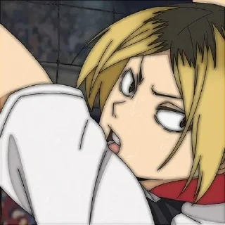 🐱 emoji Ꮺ ָ࣪ 🐱۰Kenma ִֶָ  ࣪ ᥫ᭡ @KazumiiAraa Telegram sticker 19 of 30