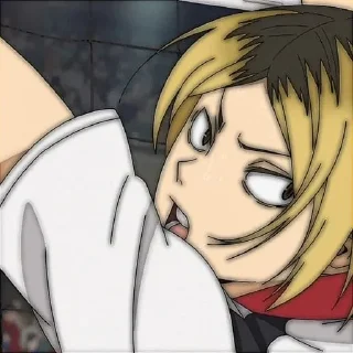🐱 emoji Ꮺ ָ࣪ 🐱۰Kenma ִֶָ  ࣪ ᥫ᭡ @KazumiiAraa Telegram sticker 17 of 30