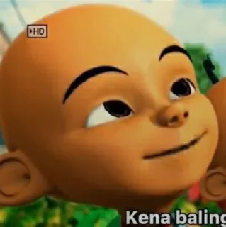 Sticker from Upin ipin dan kawan kawan -- @alixendr