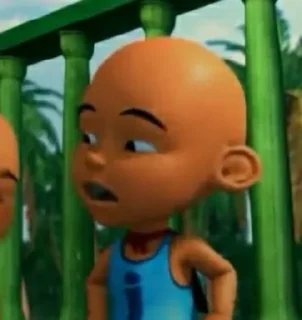 😒 emoji Upin ipin dan kawan kawan -- @alixendr Telegram sticker 16 of 17