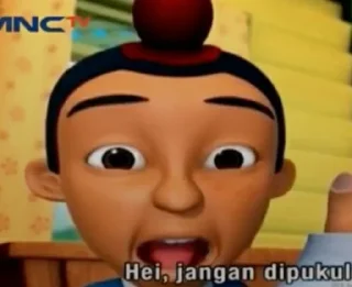 🌚 emoji Upin ipin dan kawan kawan -- @alixendr Telegram sticker 15 of 17