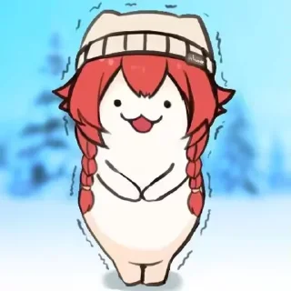 🥶 emoji 小塗真纪 Telegram sticker 14 of 31