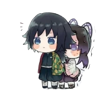 😨 emoji SHINOBU @animestickerchannel Telegram sticker 16 of 65