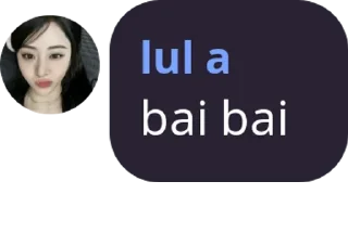Sticker from lulu