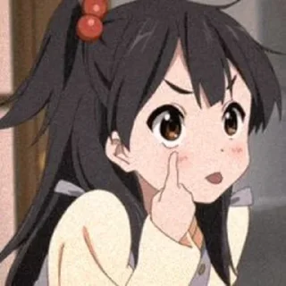 😤 emoji Aesthetic anime // @Animes_Sticker Telegram sticker 24 of 68