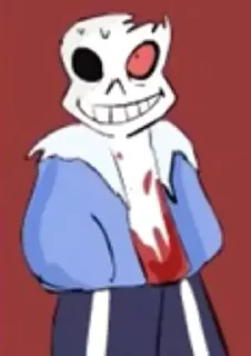 💀 emoji \~HORROR!SANS~/ Telegram sticker 16 of 120