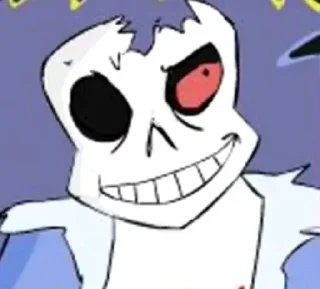 💀 emoji \~HORROR!SANS~/ Telegram sticker 14 of 120