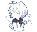 😒 emoji Mafumafu (cat) Telegram sticker 16 of 40
